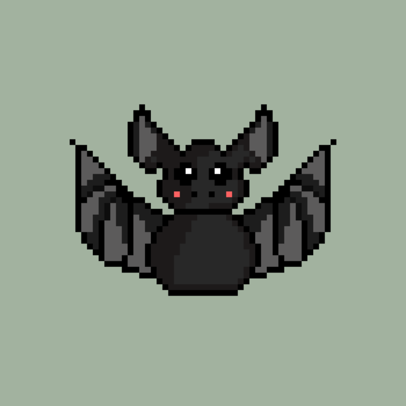 Generative Pixie Bat #15 static token preview