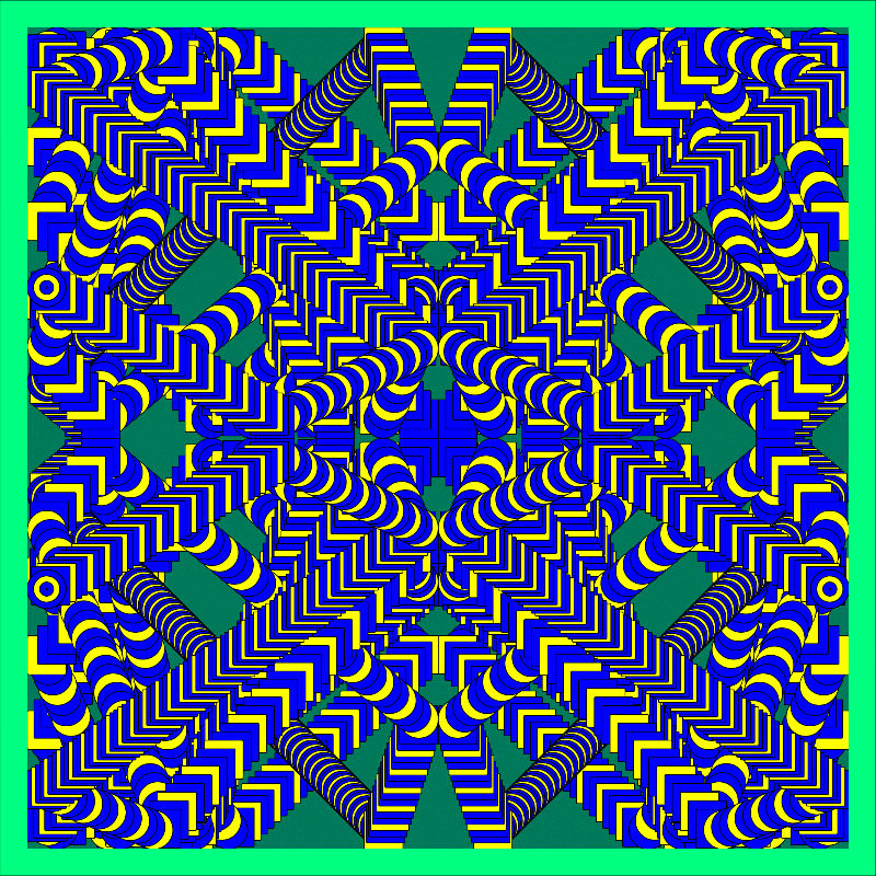 Psychedelic Bounce #8 static token preview
