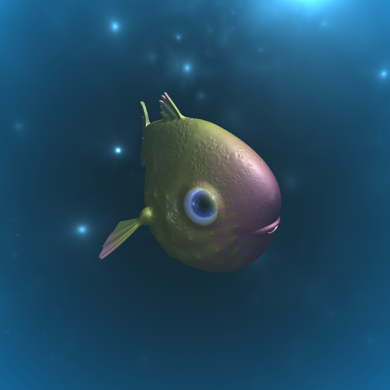 Weird Fishes #24 static token preview