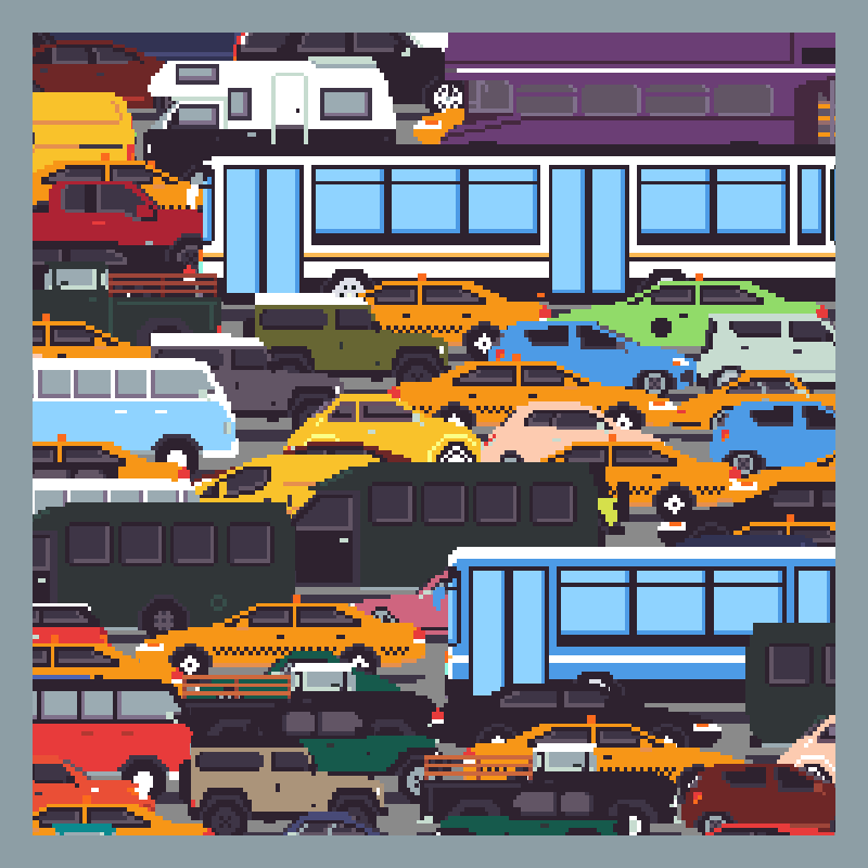 Traffic Jam #21 static token preview