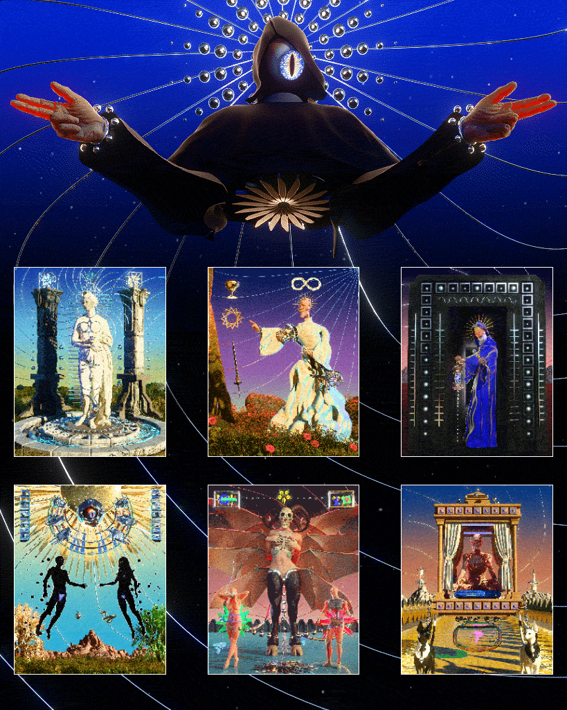 psychotarot generative divination #3 static token preview