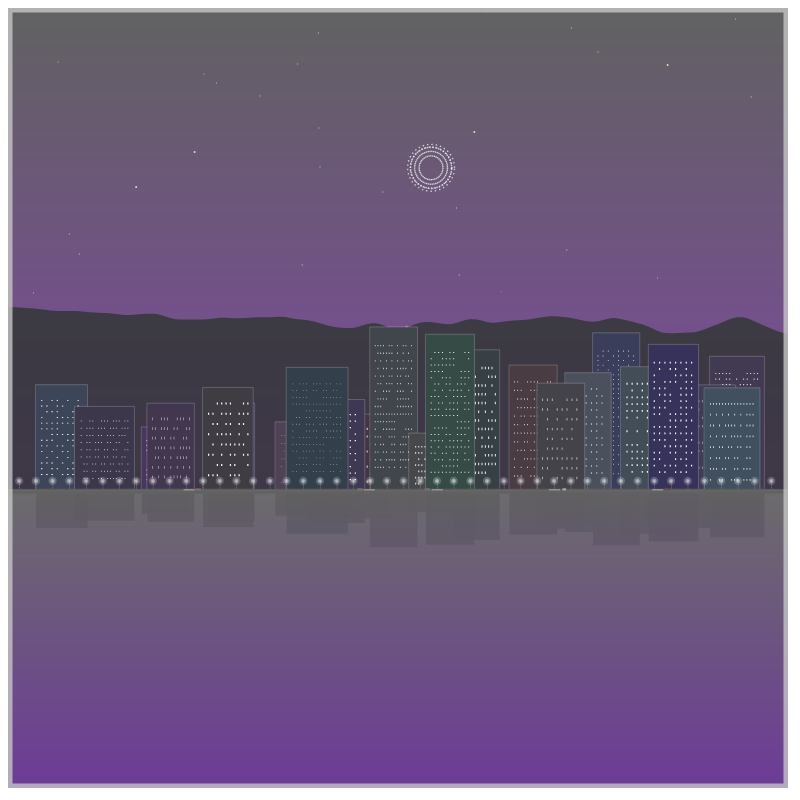 The Color of Cities #17 static token preview