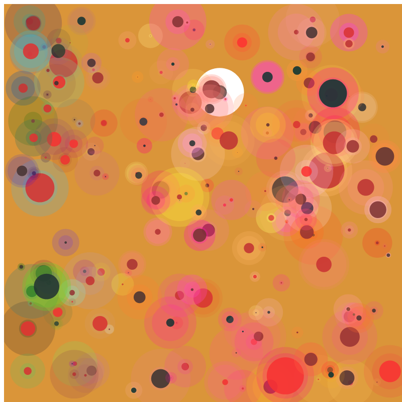 chaotic bubbles #16 static token preview