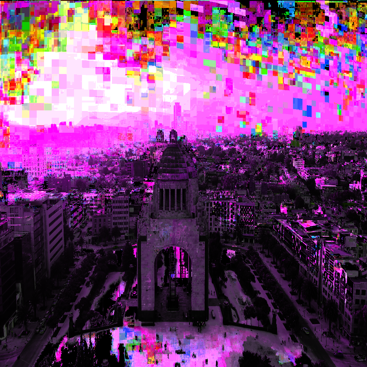 Glitch City #14 static token preview