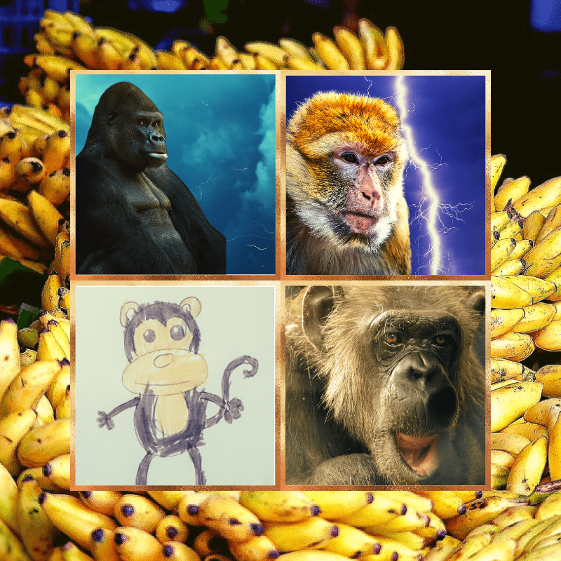 Banana legends #11 static token preview