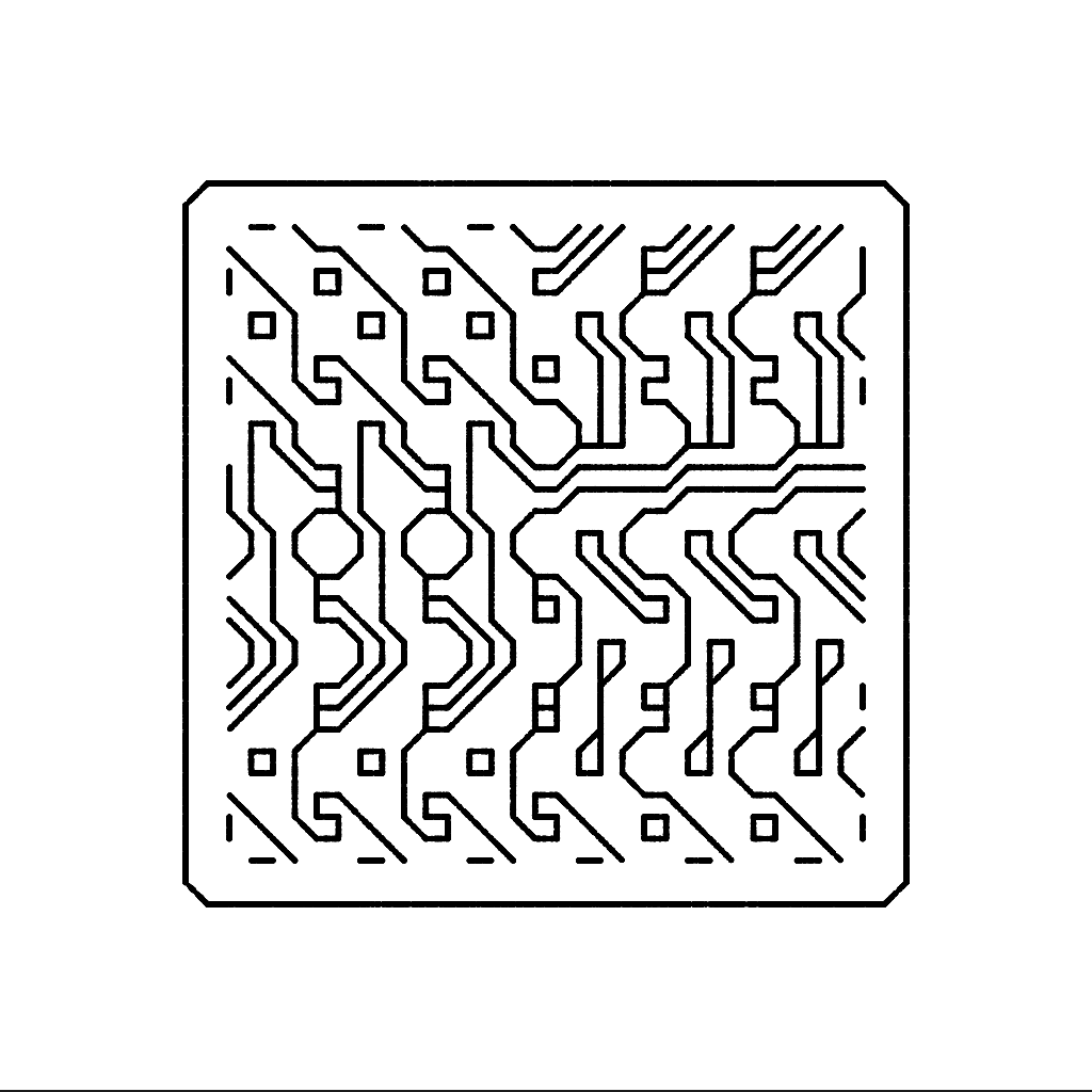 Diagonal Font #1 static token preview
