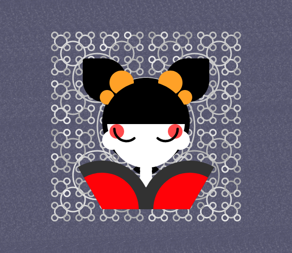 Kimono Doll #16 static token preview