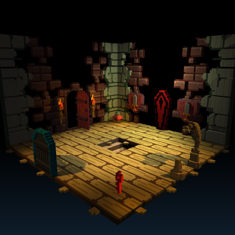 8-bit Dungeons #6 static token preview