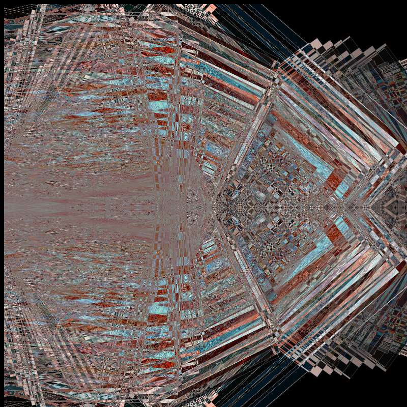 The Glitch Tapestry Printer #22 static token preview