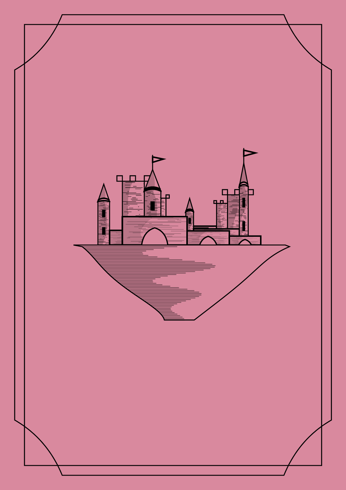 Minimalist Castle #9 static token preview