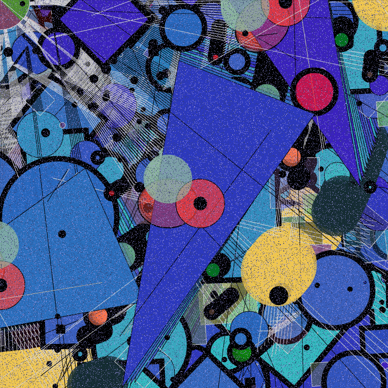 Kandinsky's mind #6 static token preview