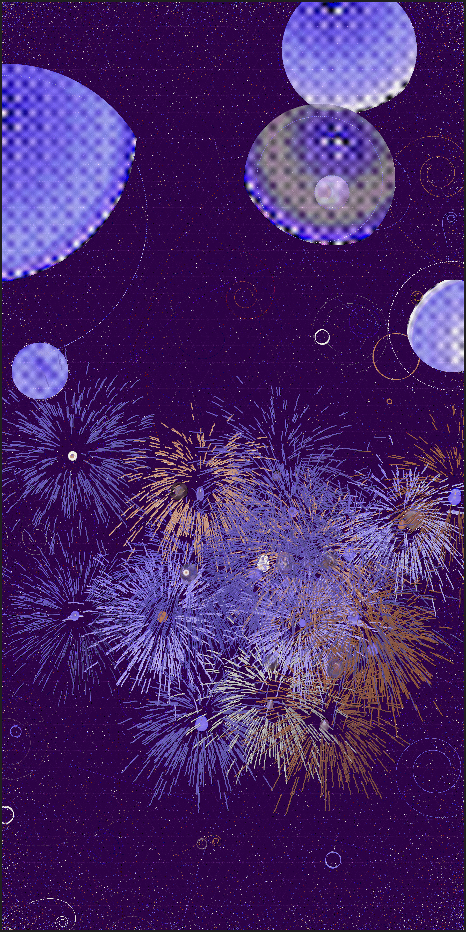 真夏の花火　Fireworks in Midsummer #4 static token preview