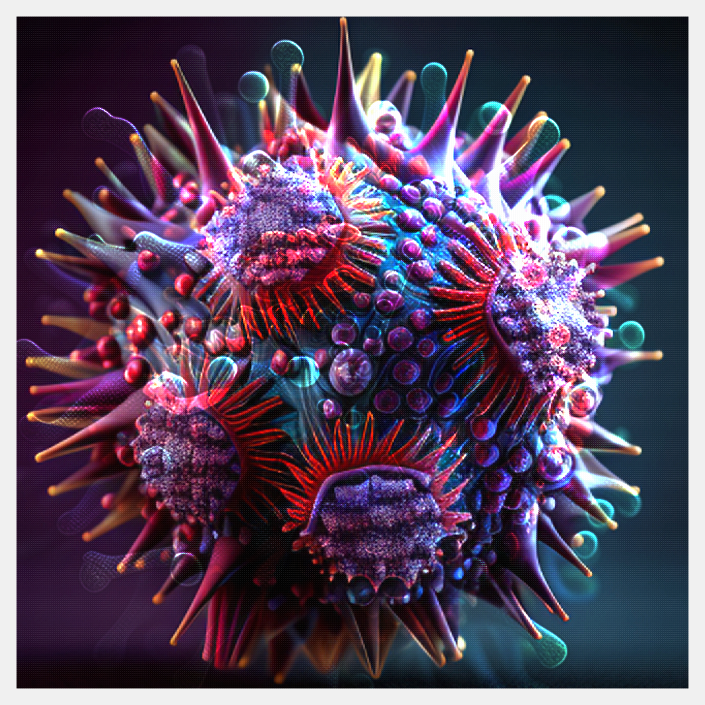 Viral Refraction #22 static token preview