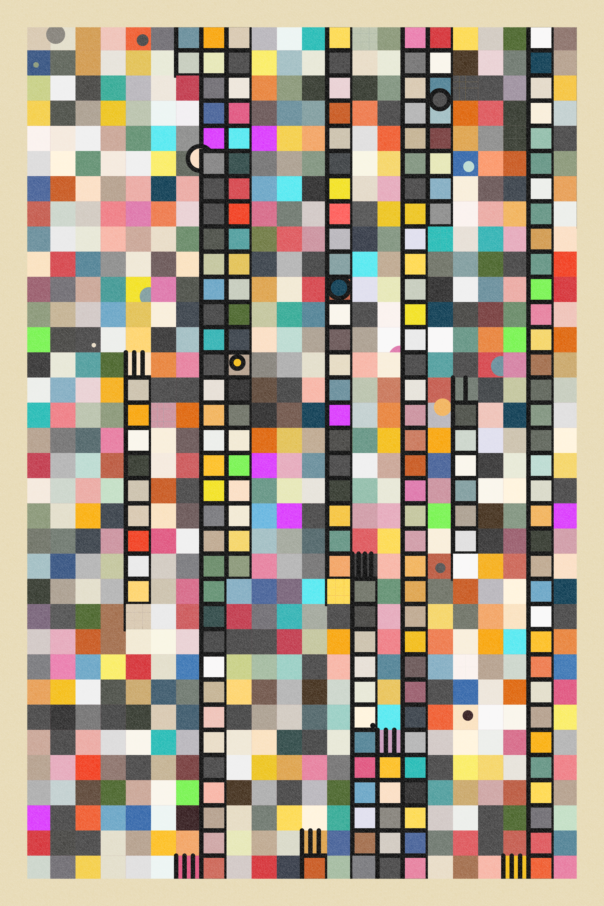 50/50 Infinity Dots #1 static token preview