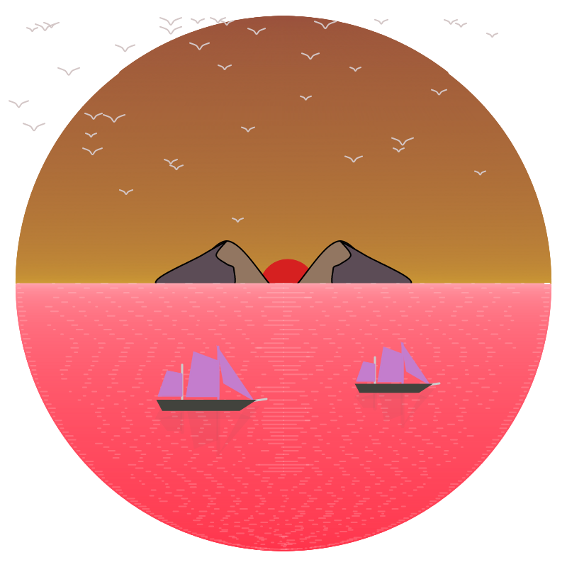Sunset View #11 static token preview
