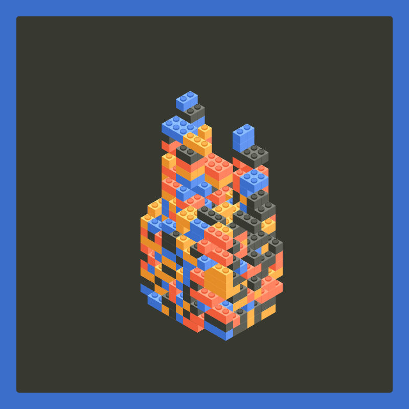 Lego Tower #52 static token preview