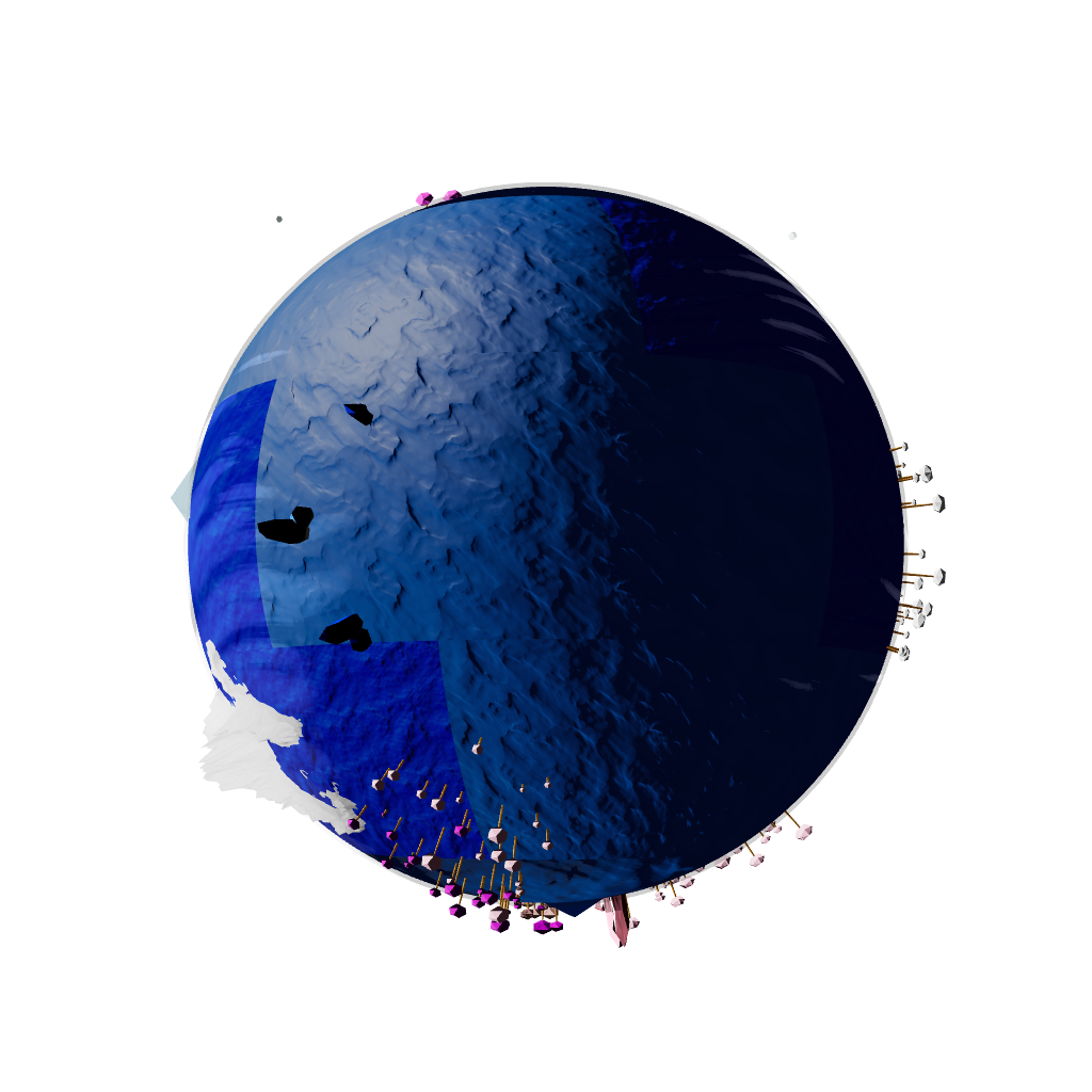 Exoplanets in texture #17 static token preview