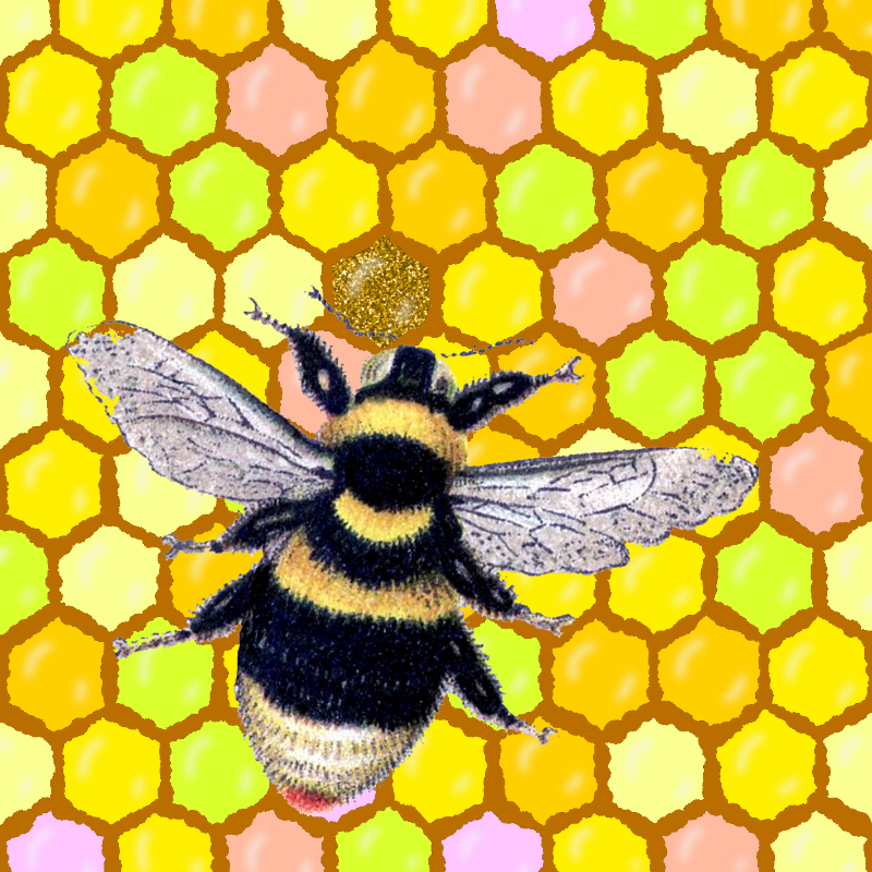 Let's Get Down To Bees-ness #4 static token preview