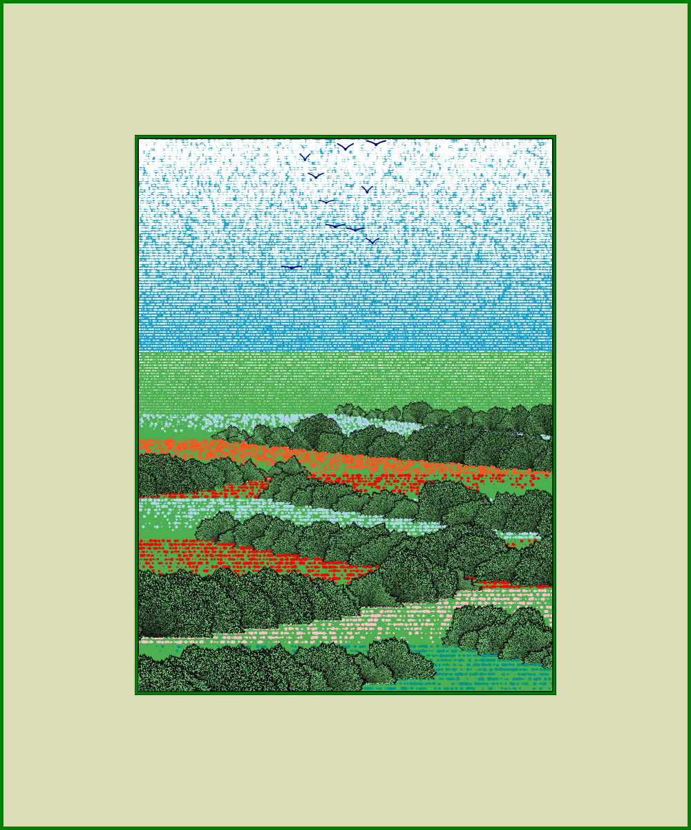 Fields of flowers #13 static token preview