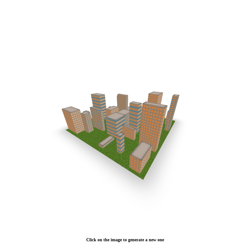 Generative city #8 static token preview