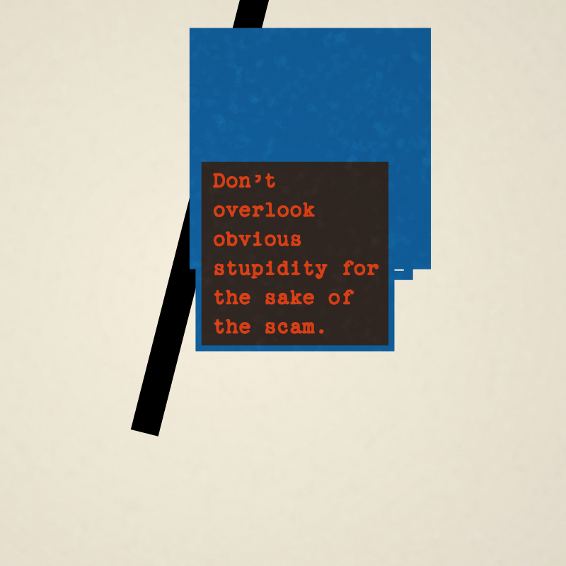 DeStijl Fortunes #213 static token preview