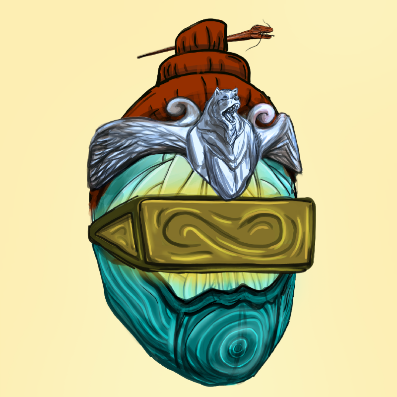 Morixels Colab #3 Ancient smileys #17 static token preview