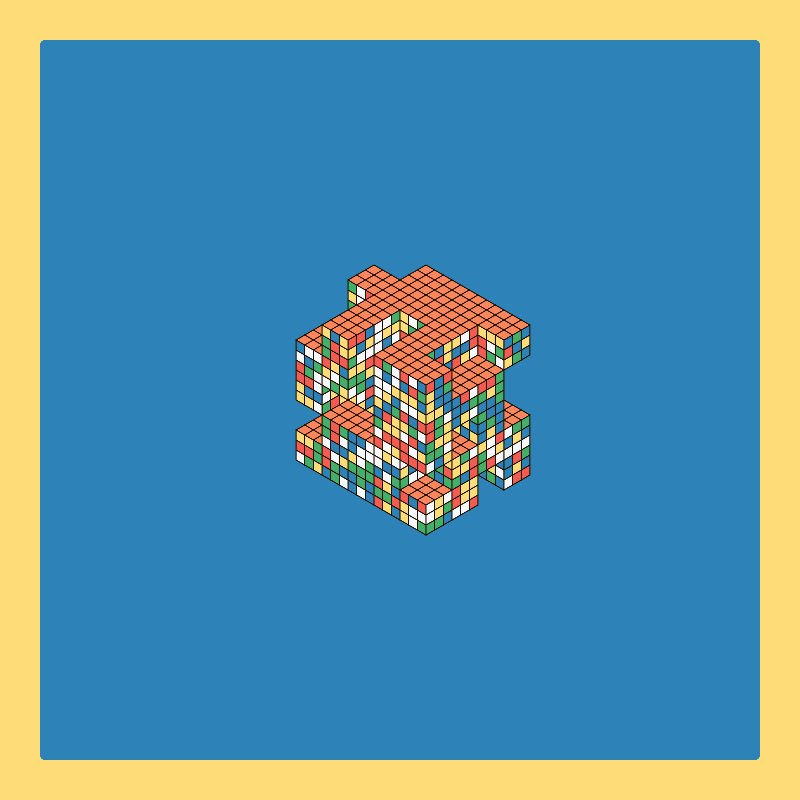 Rubik’s Fortress II #24 static token preview