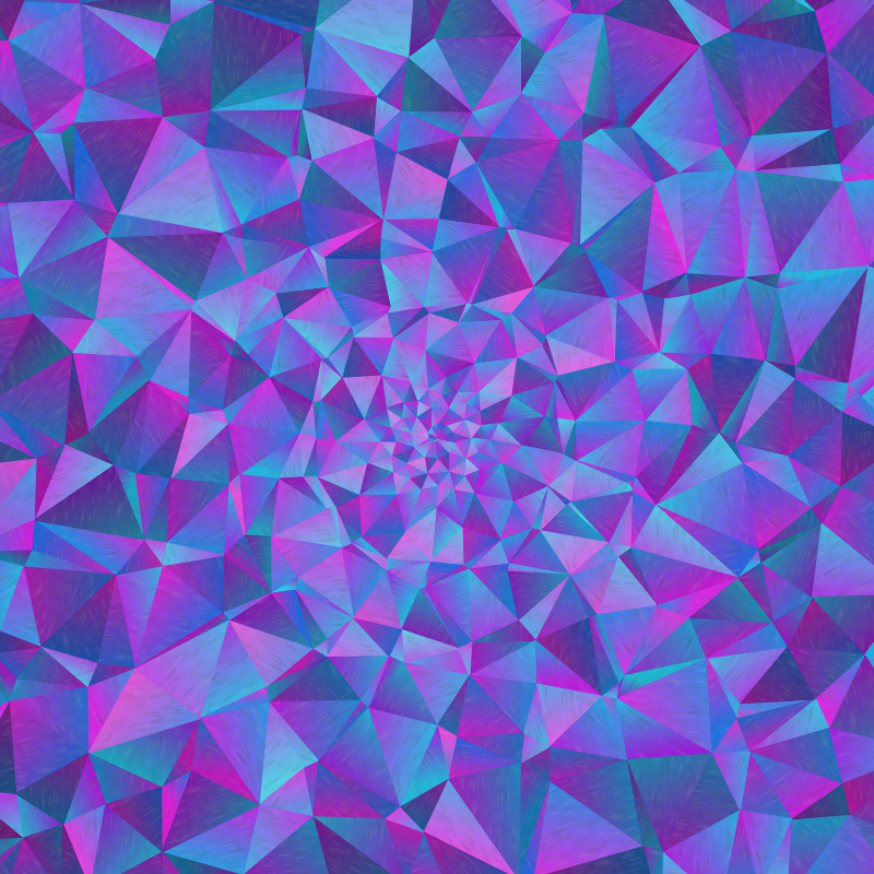 Delaunay Spiral #18 static token preview