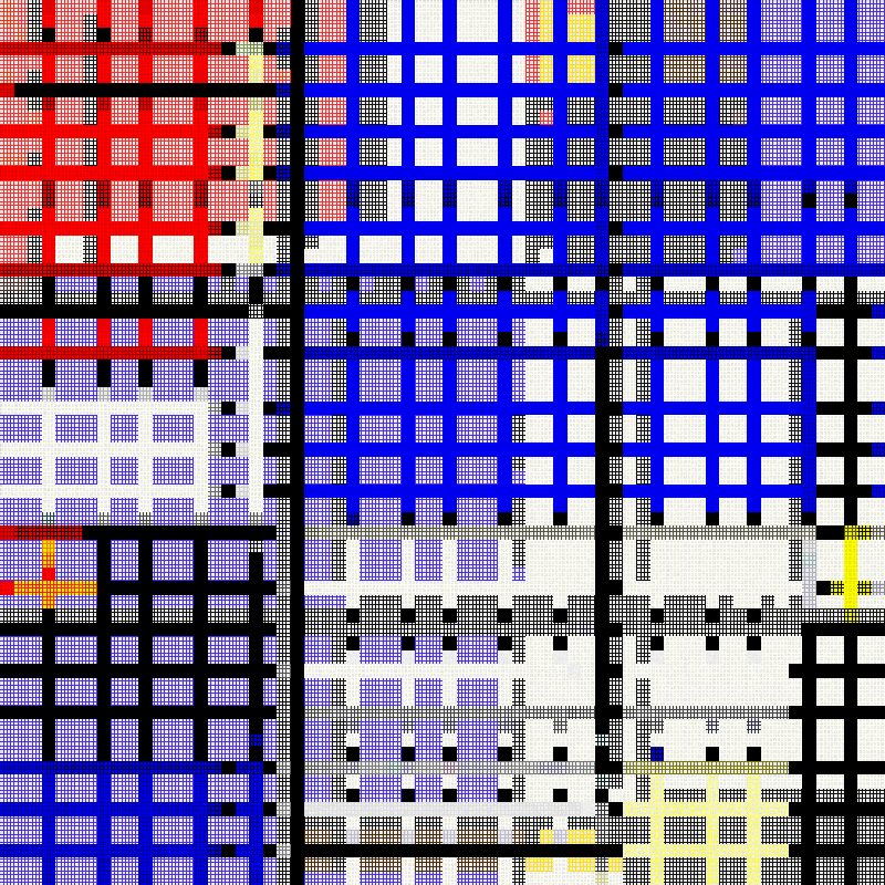 MONDRIAN FX #20 static token preview