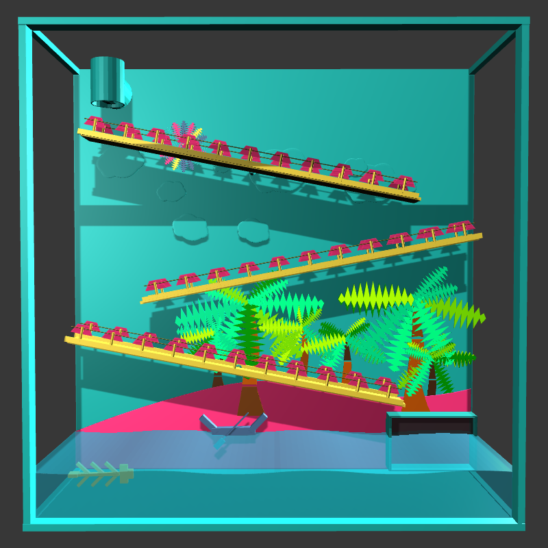 “Uncle Run” Fun Park: Thrill Ride #5 static token preview