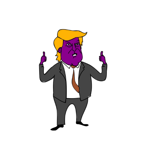 Angry Donald #6 static token preview