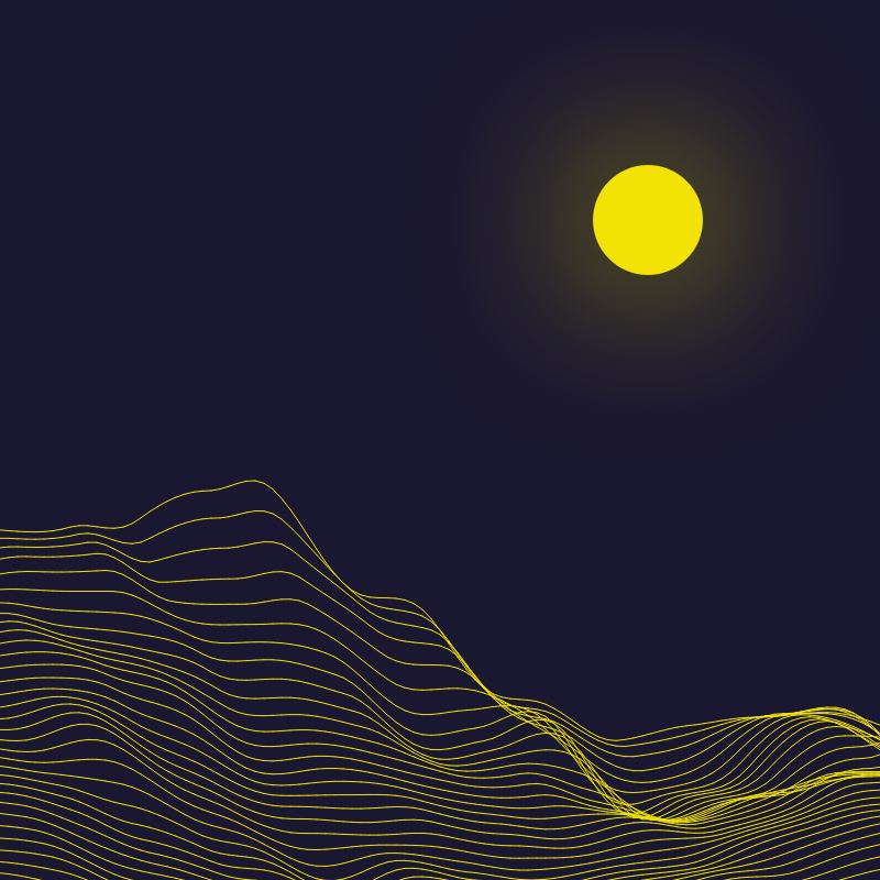 Sunset #3 static token preview