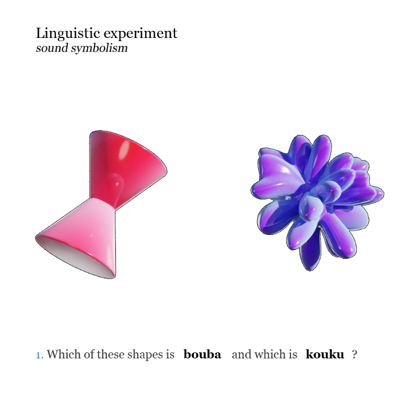 Linguistic Experiment #1 static token preview
