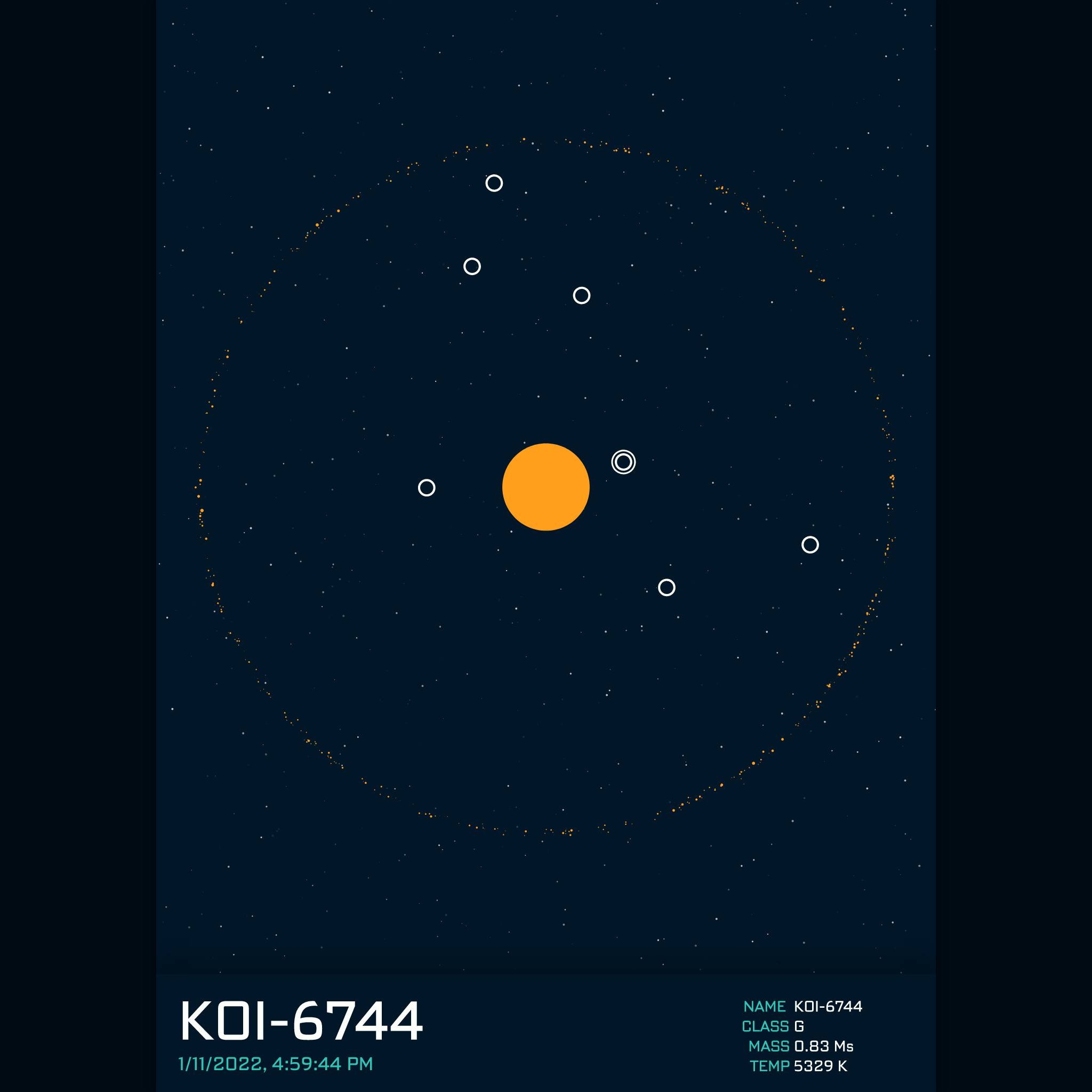 PLANETARY SYSTEM #1 static token preview