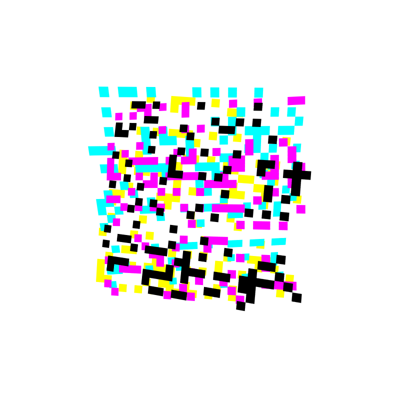 CMYK Decay #4 static token preview