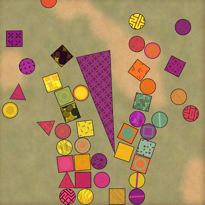 Collisions: Art plus Physics #10 static token preview