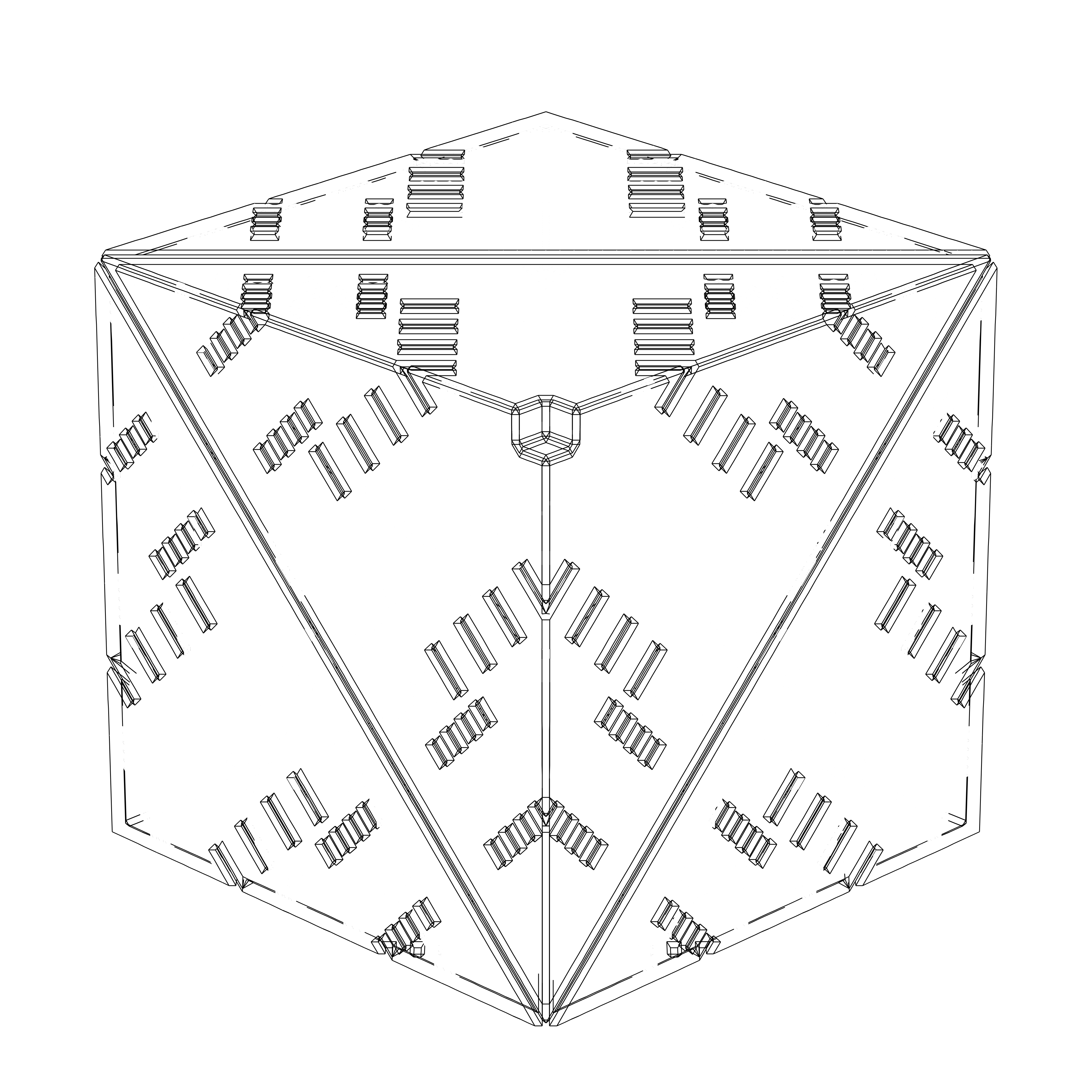 LL21 Alien Art Cube #22 static token preview