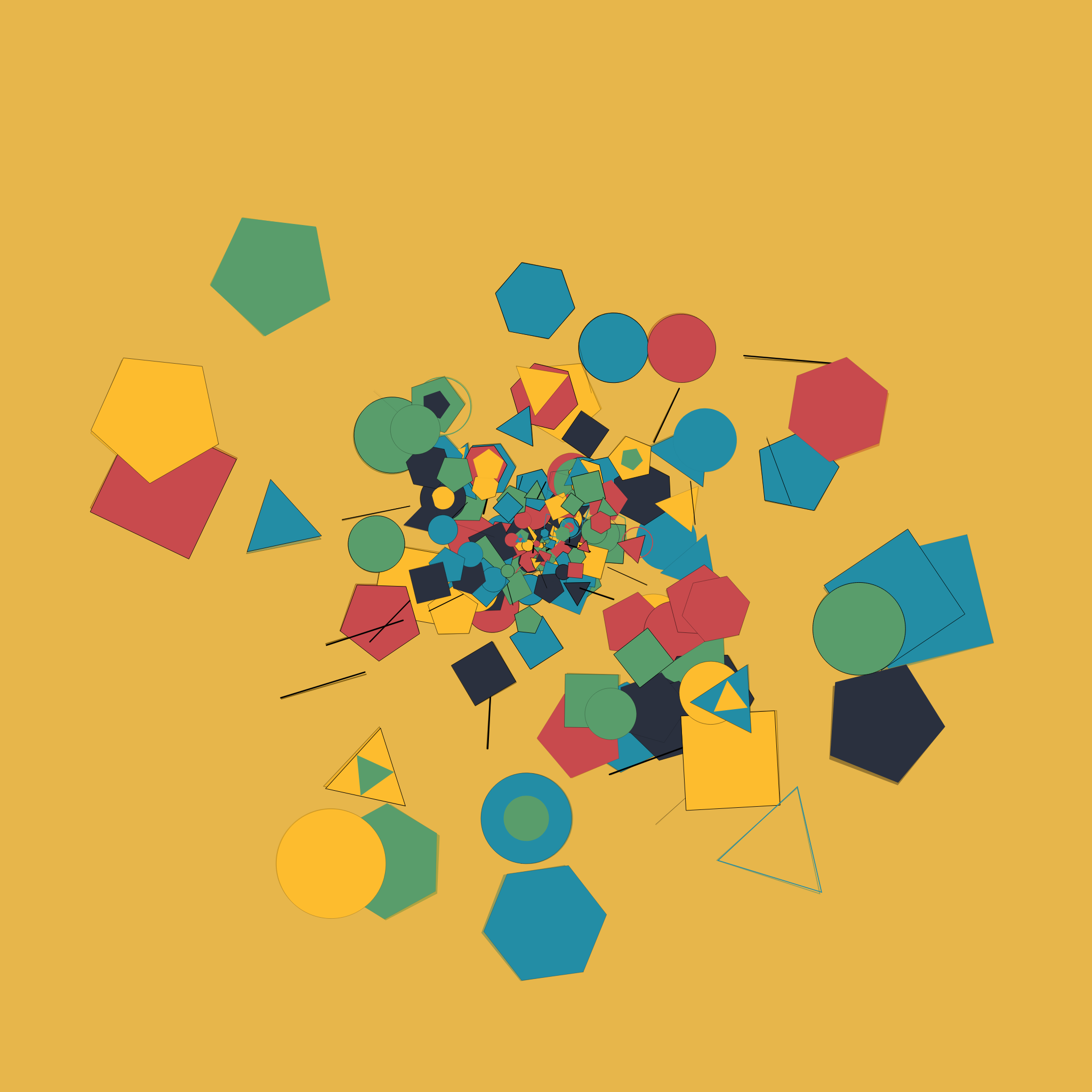 Chaotic Colored Shapes #3 static token preview