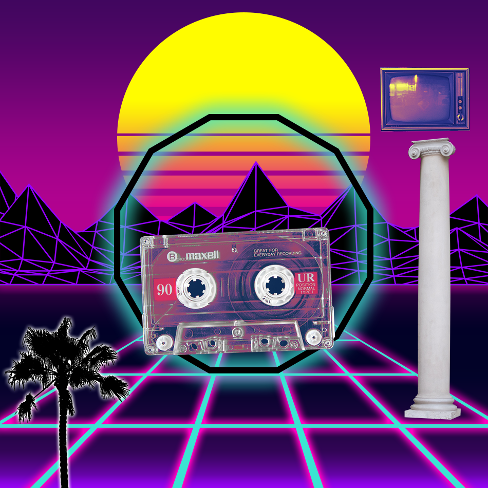 S Y N T H W A V E Nightlife Generator #10 static token preview