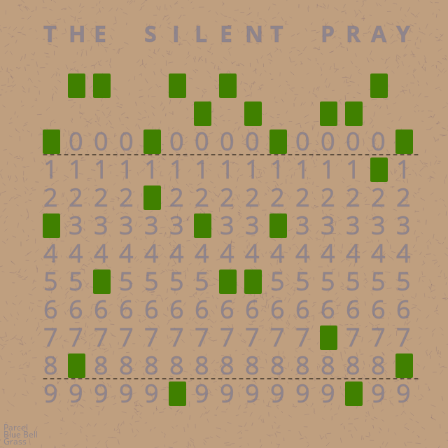 Punched Card Poetry #5 static token preview