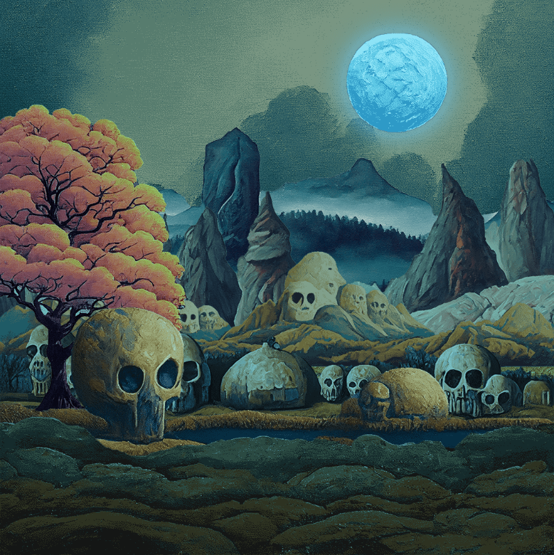 Skull Village #13 static token preview
