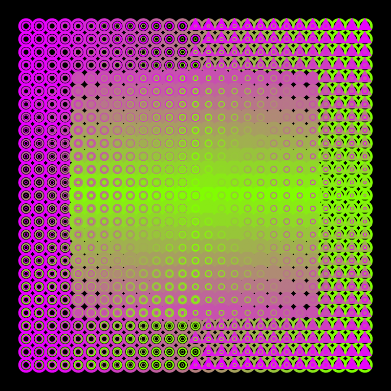 Hyper-Vasarely #4 static token preview