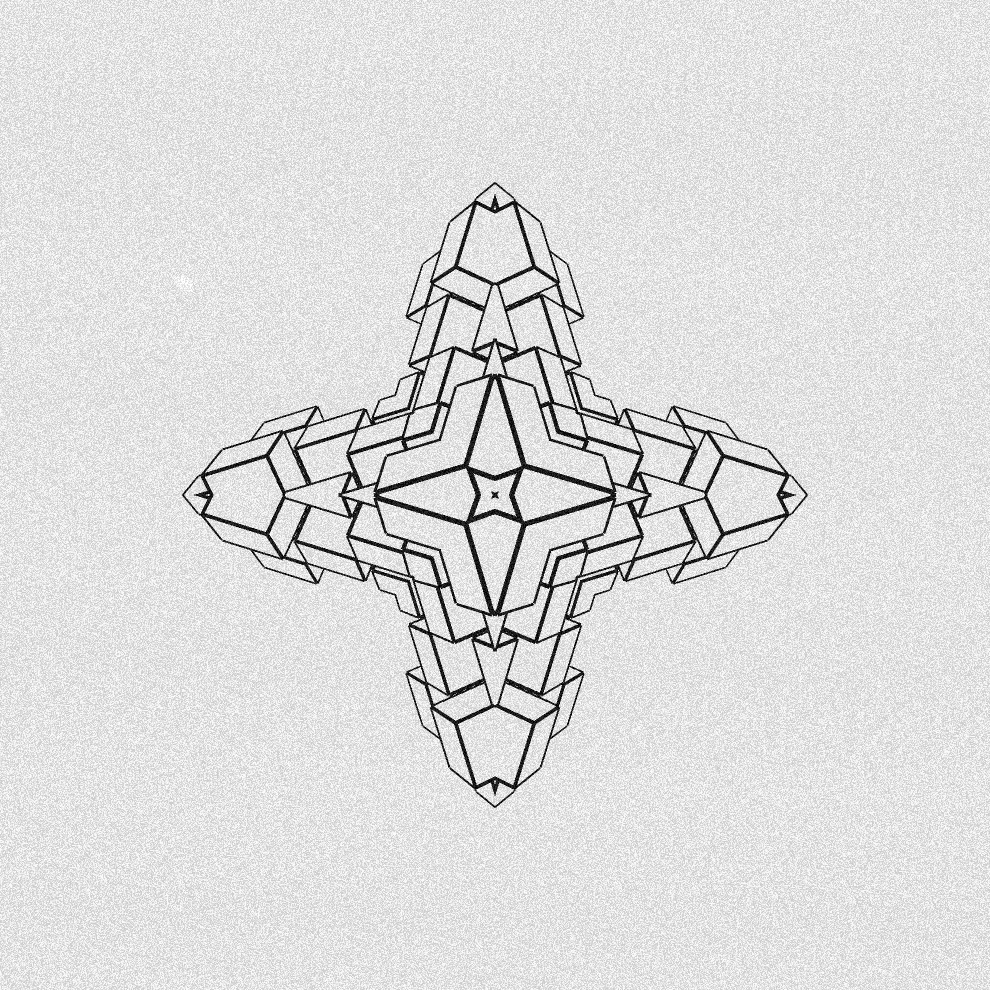Monochrome Kaleido #139 static token preview
