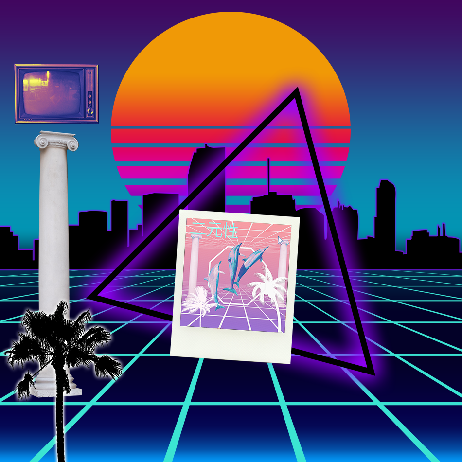 S Y N T H W A V E Nightlife Generator #1 static token preview