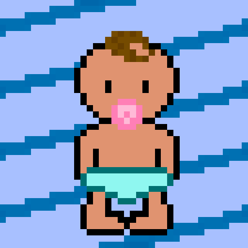 Pixel Babies #6 static token preview
