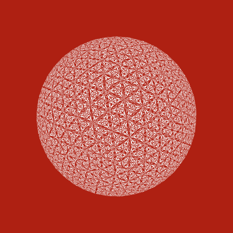 Digital Gothic: Spherical Tessellation #14 static token preview