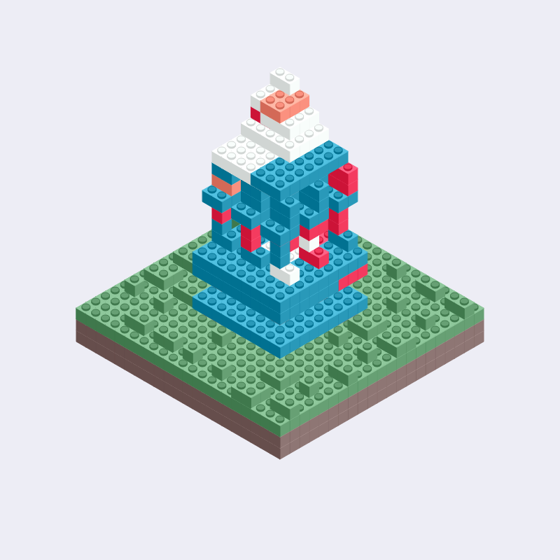 Plastic Town I #22 static token preview