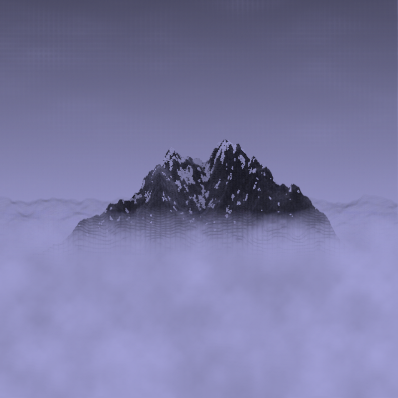 Mountain Peak #14 static token preview