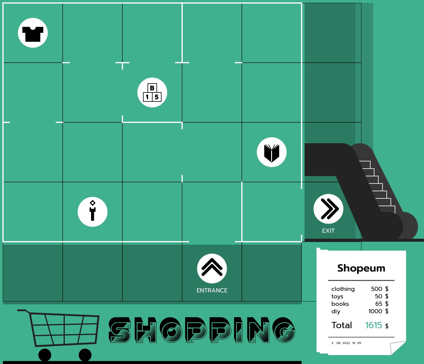 Shopping frenzy #1 static token preview
