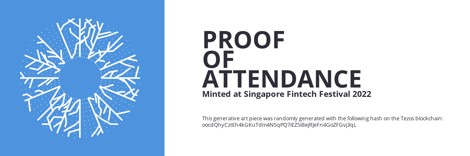 SFF2022 Proof of Attendance Token #573 static token preview